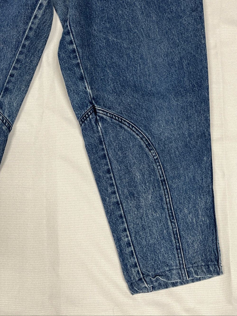 Vintage Outback Red Women's Jeans Double Button Waist Pleated Tapered Size 12 - Picture 2 of 15